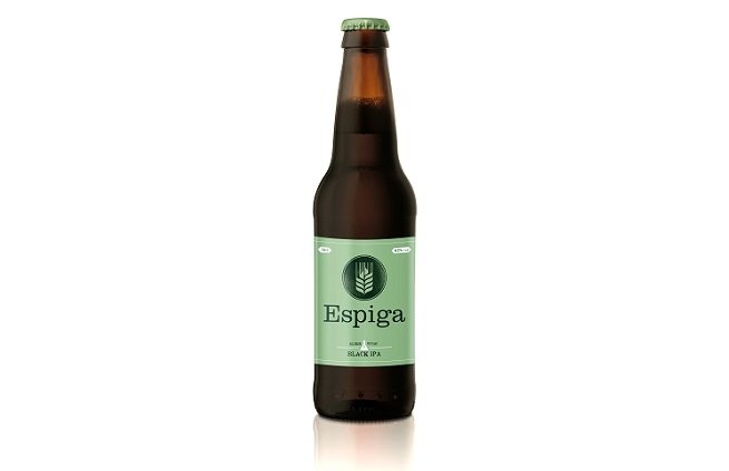 Botella de Espiga Black IPA