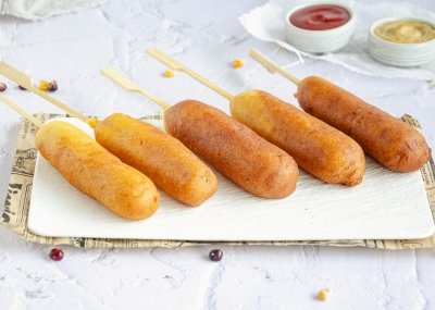 Corn dogs