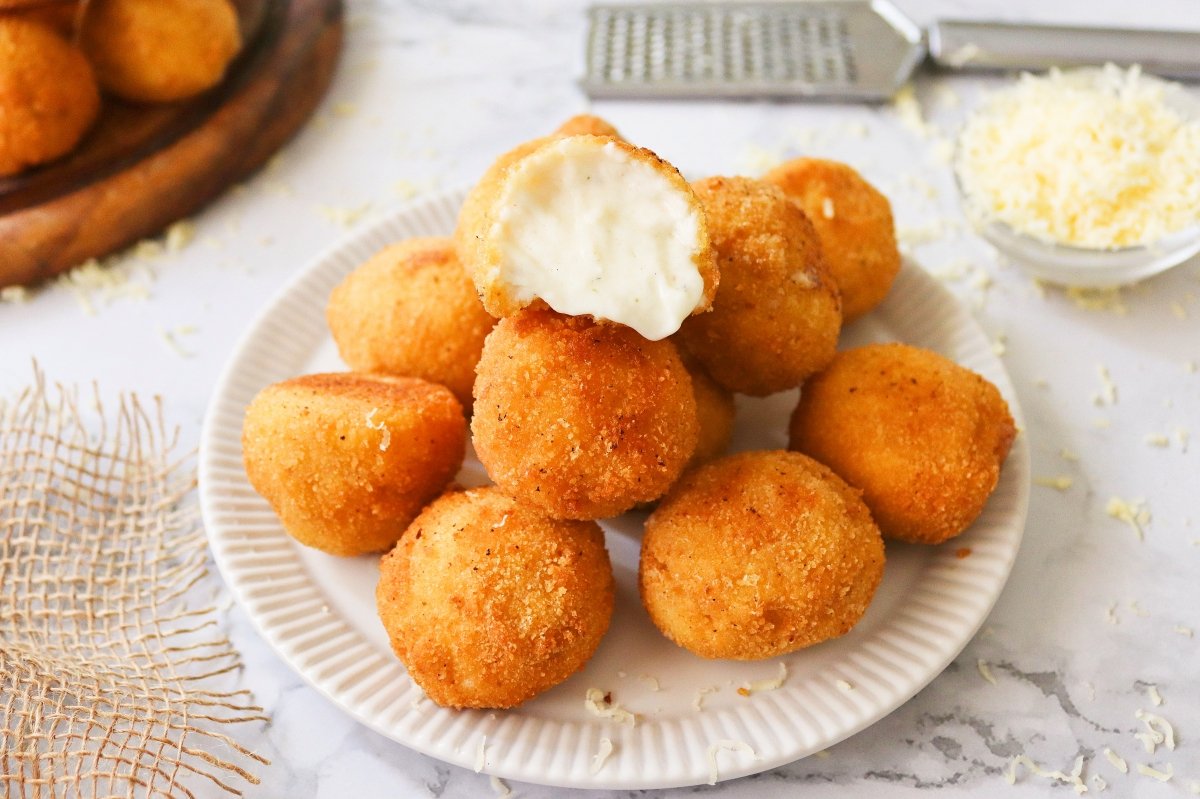 Croquetas de queso caseras