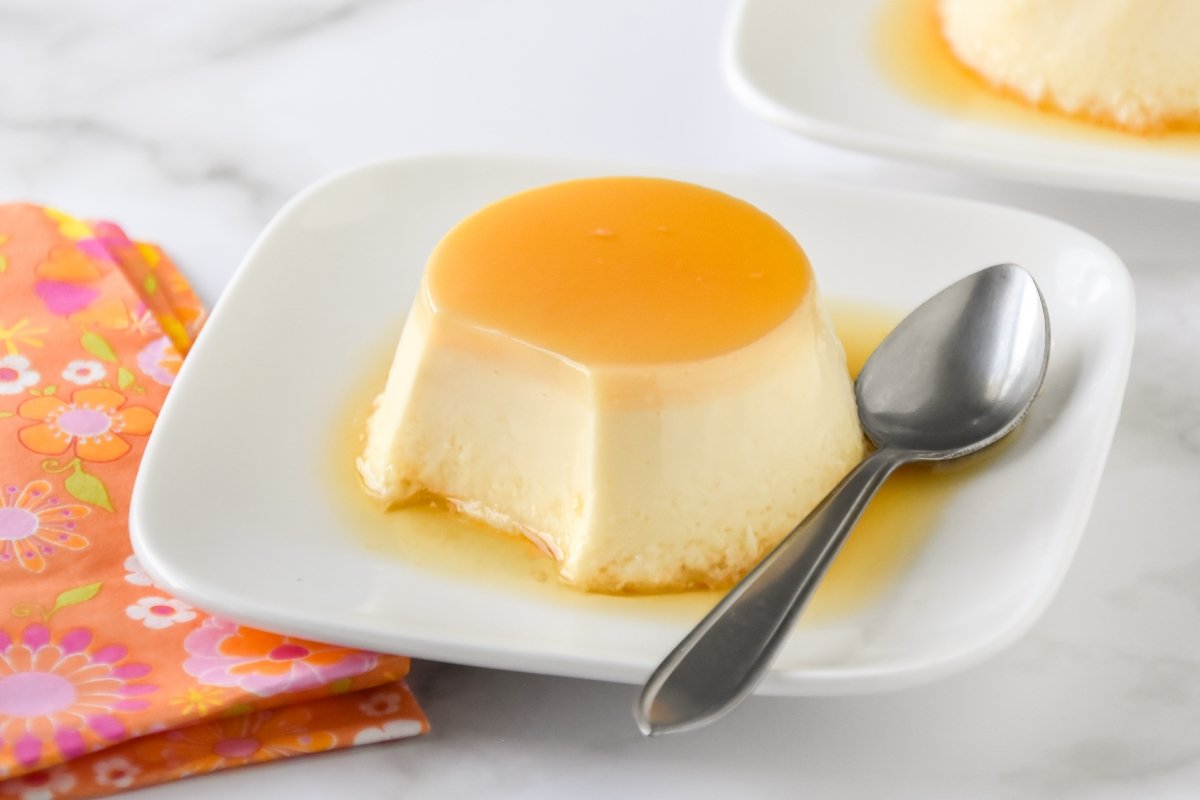 Flan de mascarpone casero