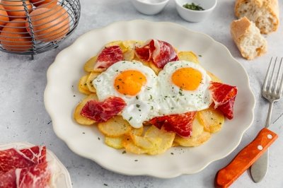 Huevos estrellados