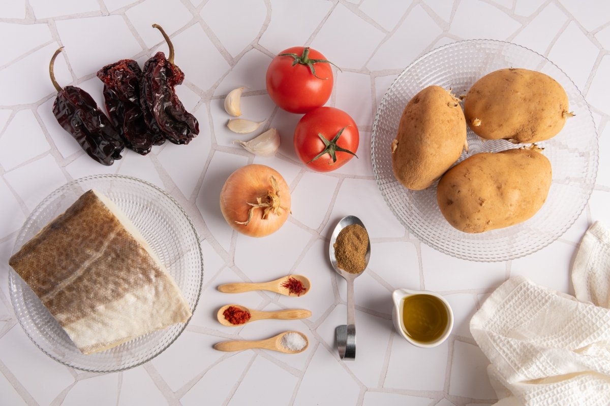 Ingredientes para hacer ajo colorao